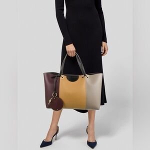 See by Chloe Marty Color Block Leather Tote Bag